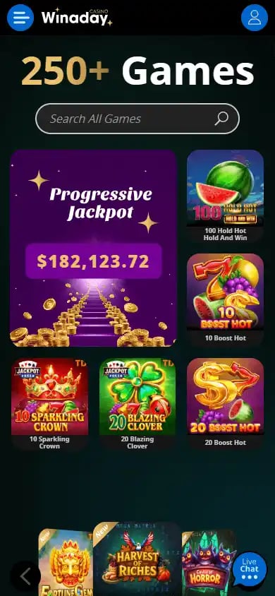 Winaday Casino screenshot 5