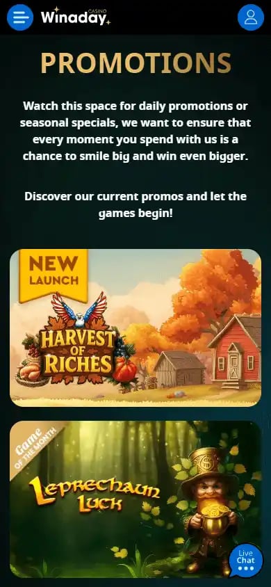 Winaday Casino screenshot 6