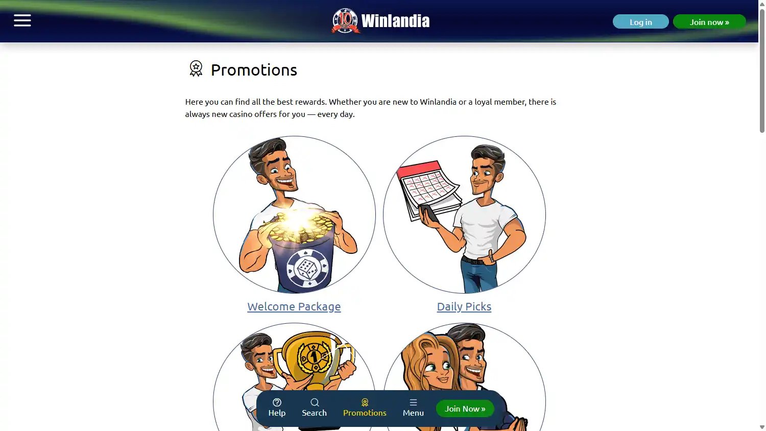 Winlandia Casino screenshot 3