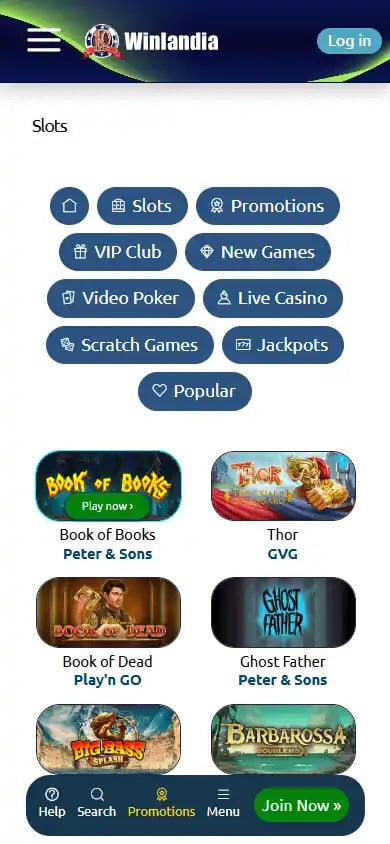 Winlandia Casino screenshot 5