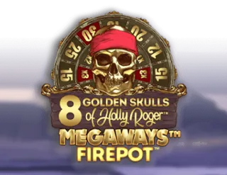 8 Golden Skulls of Holly Roger Megaways