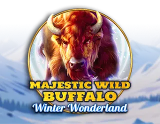 Majestic Wild Buffalo - Winter Wonderland