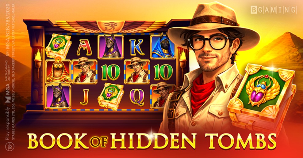 BGaming Launches Book of Hidden Tombs With Progressive Multiplier Mechanics