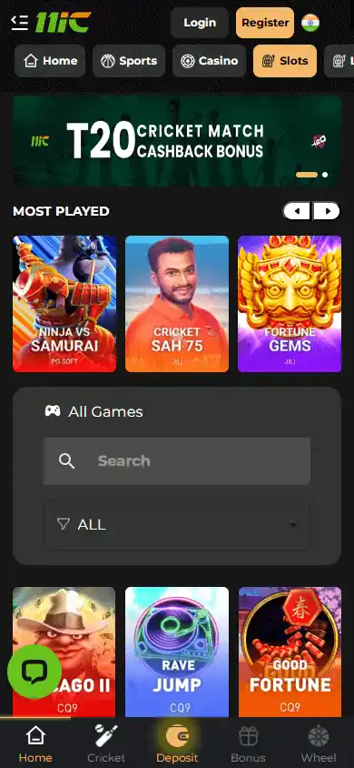 11ic Casino screenshot 5