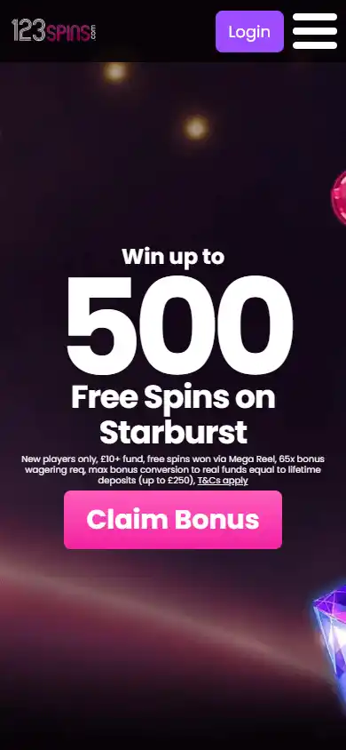 123 Spins Casino screenshot 4