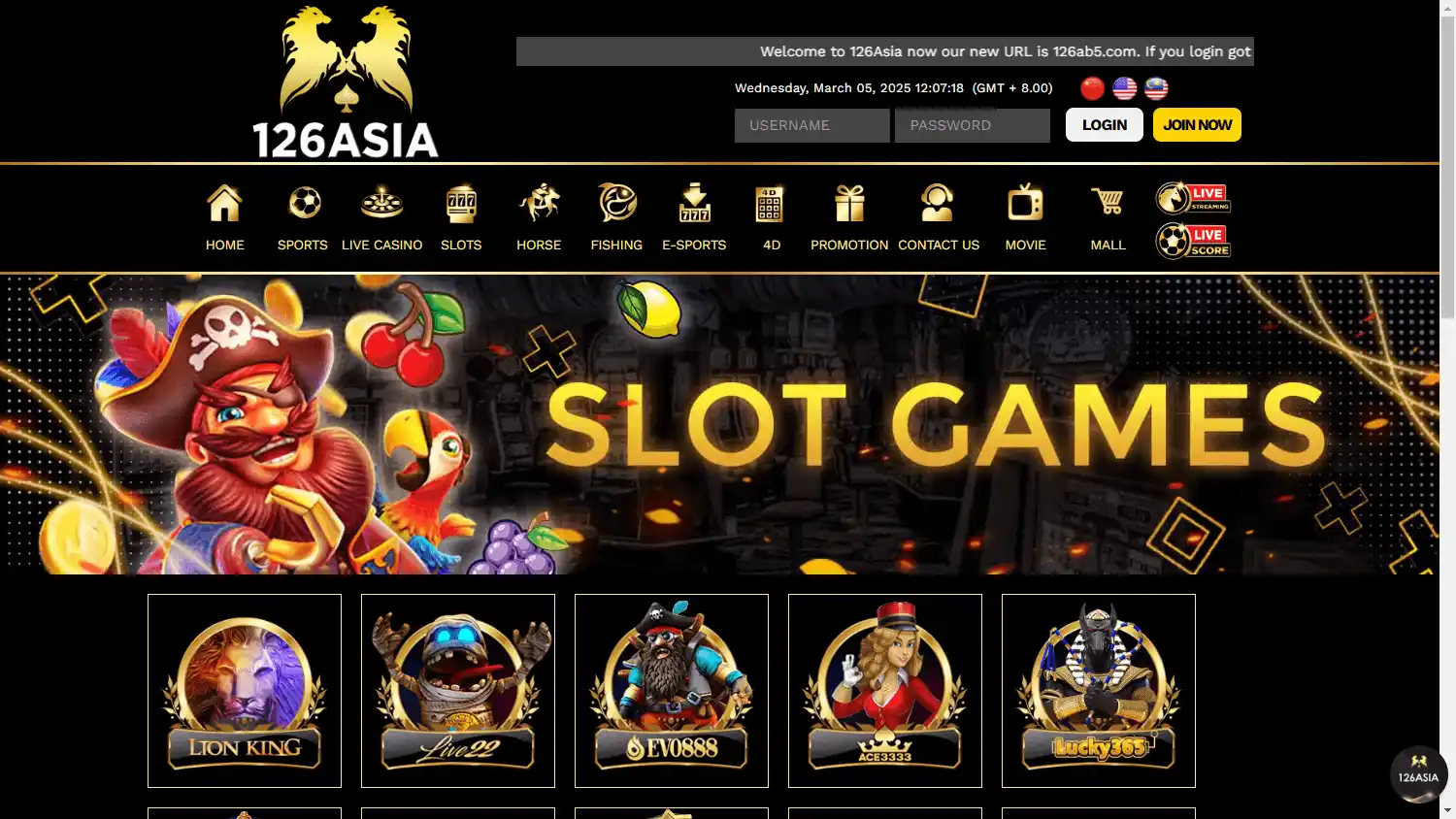126Asia Casino screenshot 2