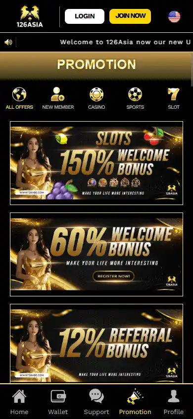 126Asia Casino screenshot 6