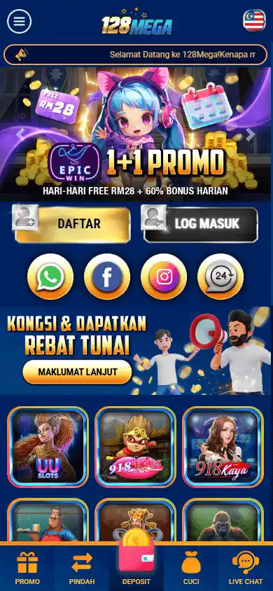 128Mega Casino screenshot 3
