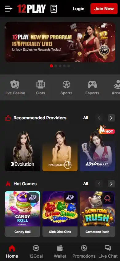 12Play Casino screenshot 4