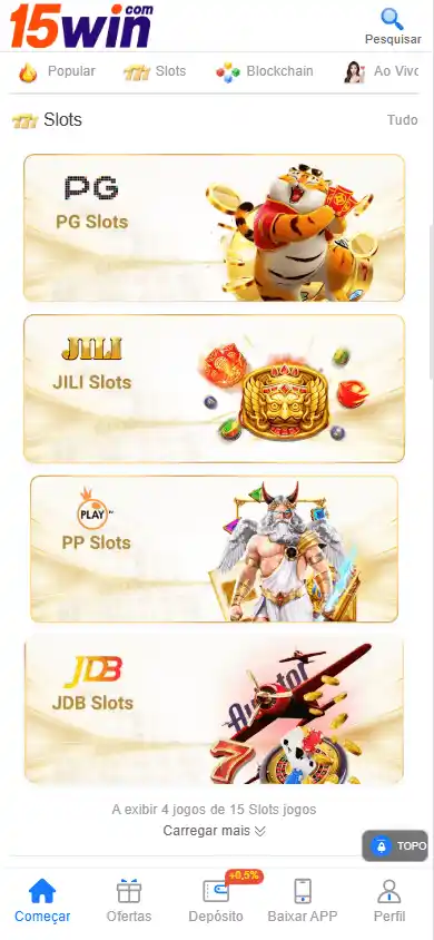 15win Casino screenshot 5