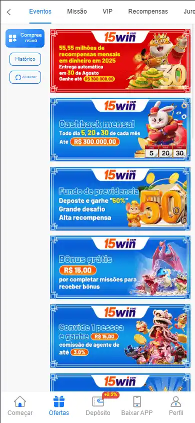 15win Casino screenshot 6