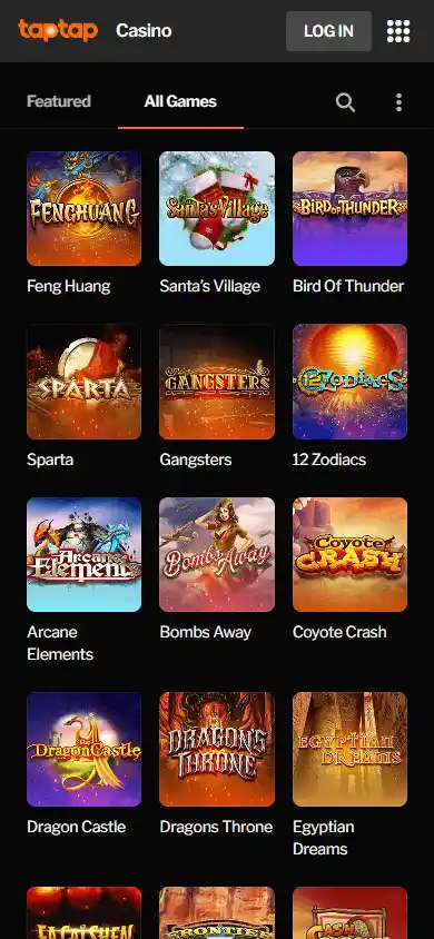 Taptap Casino screenshot 5
