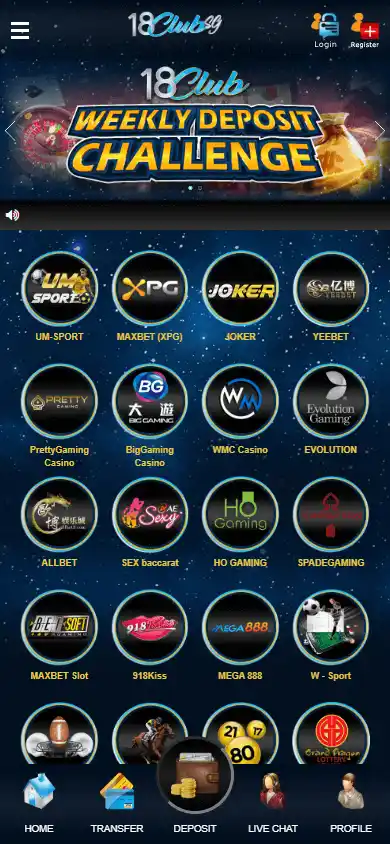 18Club Casino screenshot 4
