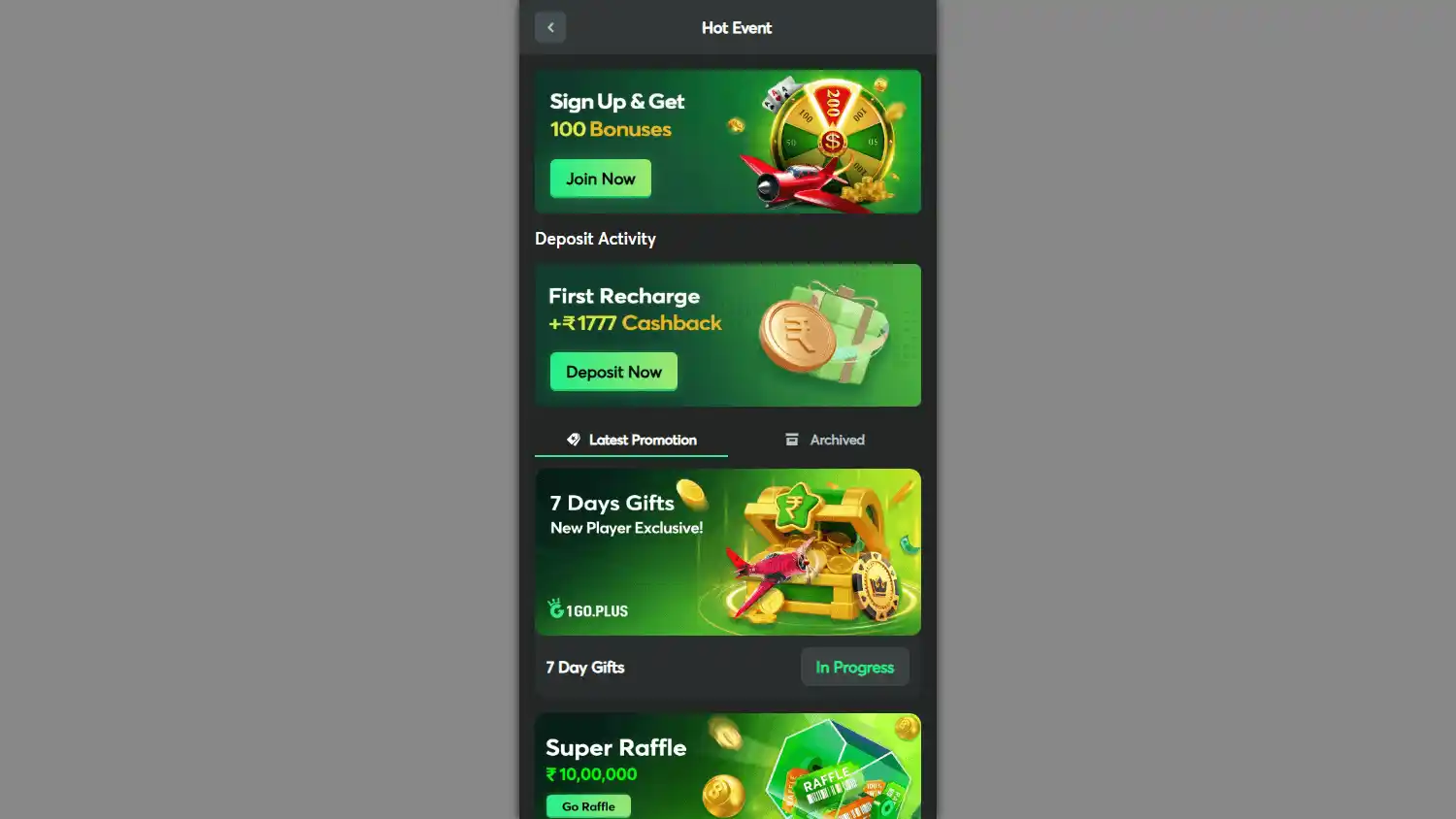 1GO.PLUS Casino screenshot 3