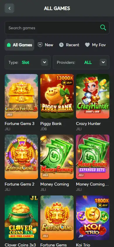 1GO.PLUS Casino screenshot 5
