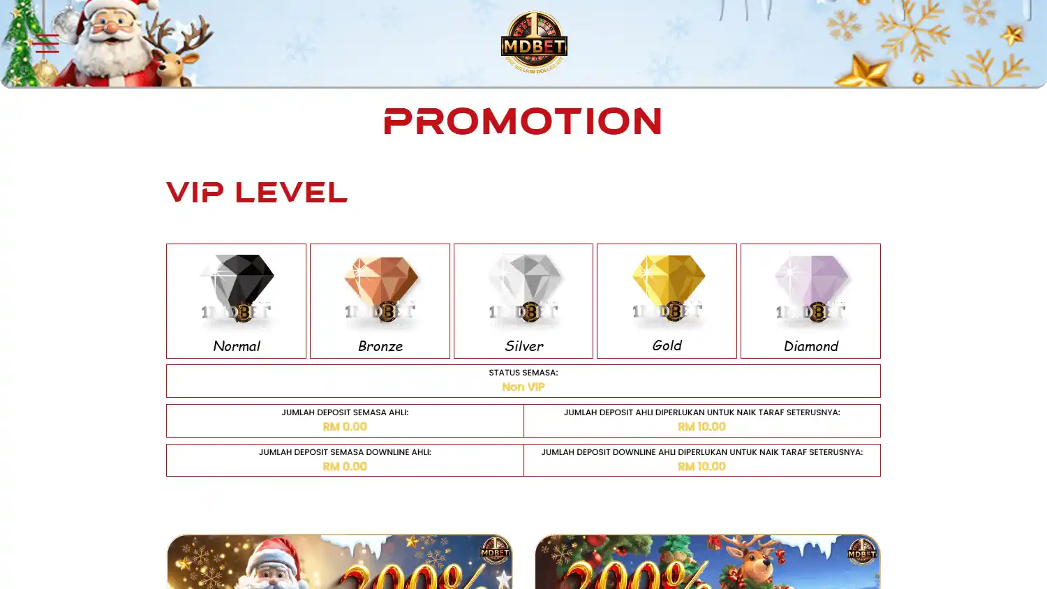 1MDBet Casino screenshot 2