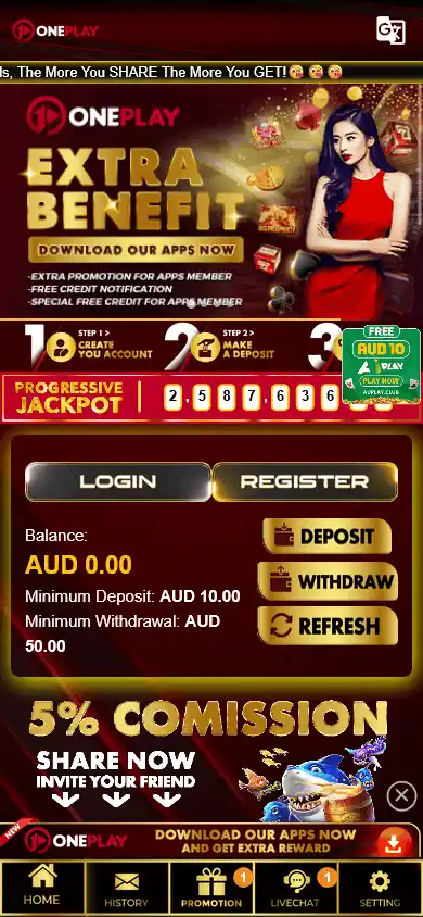 1PLAY Casino screenshot 5