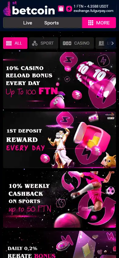1stbetcoin Casino screenshot 6