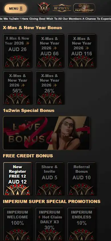 1u2win Casino screenshot 5