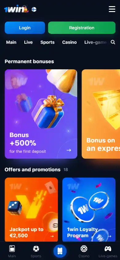 1win Casino screenshot 5