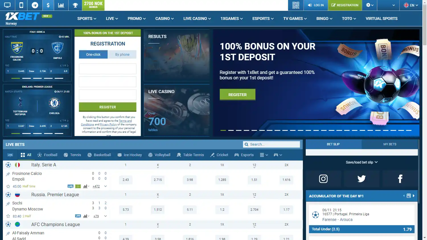 1xBet Casino screenshot 2