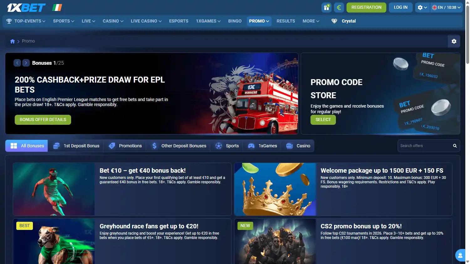 1xBet Casino GT screenshot 3