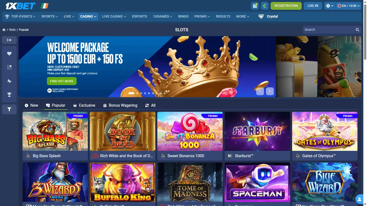 1xBet Casino NG screenshot 2