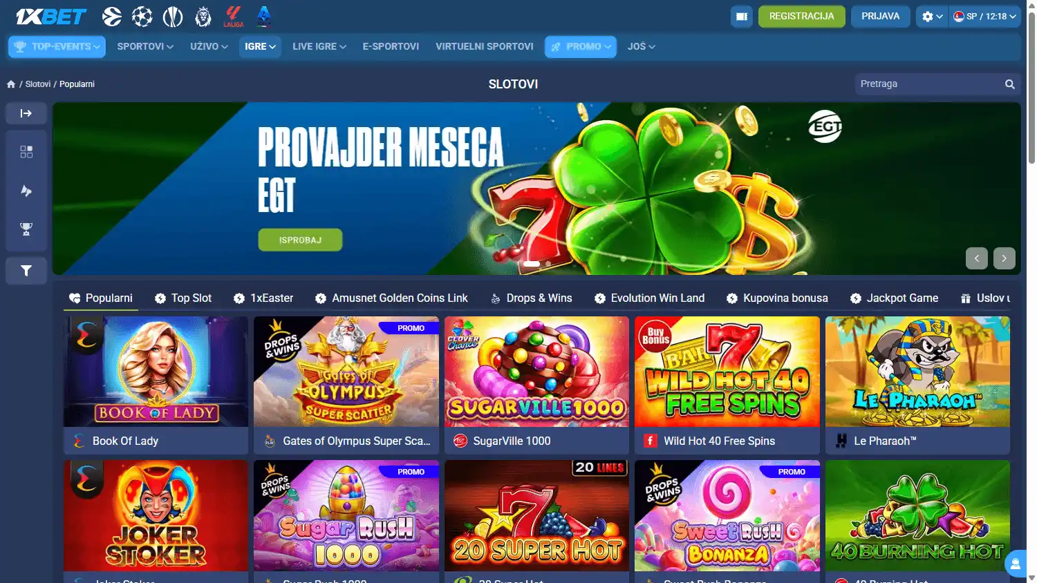 1xBet Casino RS screenshot 2