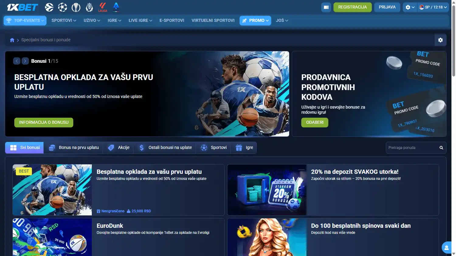 1xBet Casino RS screenshot 3