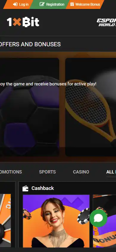 1xBit Casino screenshot 5