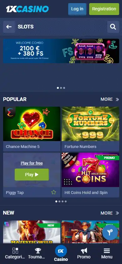 1xCasino screenshot 5