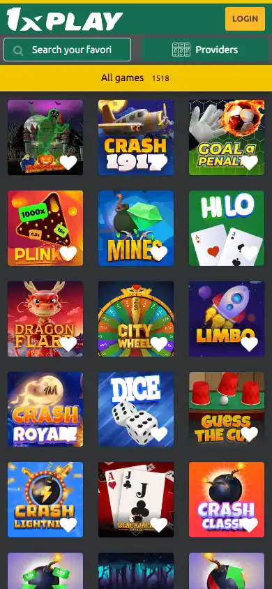 1XPlay Casino screenshot 4