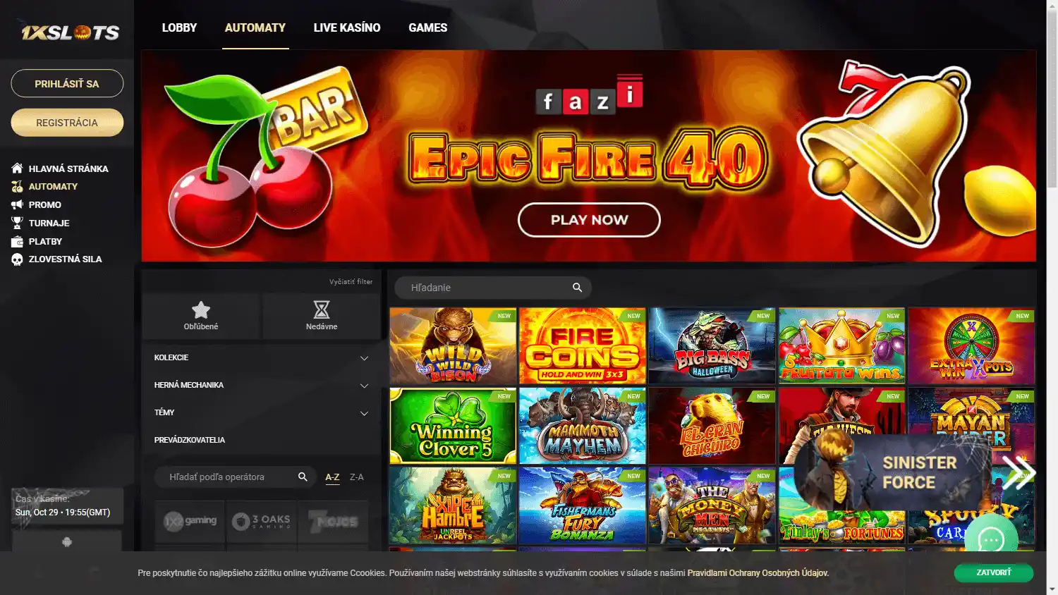 1xSlots Casino screenshot 2