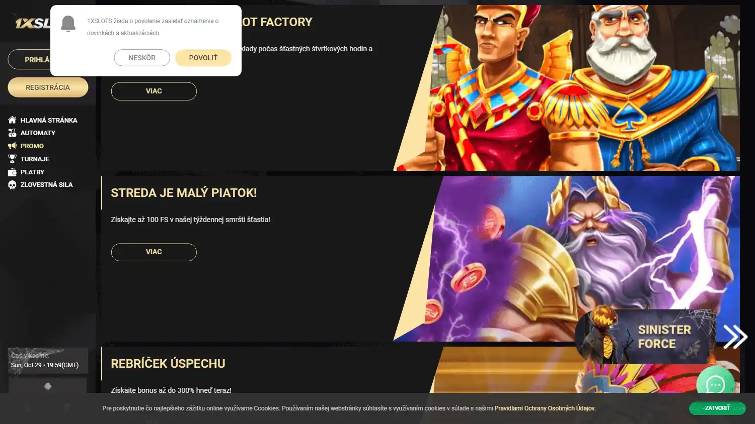 1xSlots Casino screenshot 3