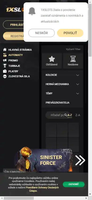 1xSlots Casino screenshot 5