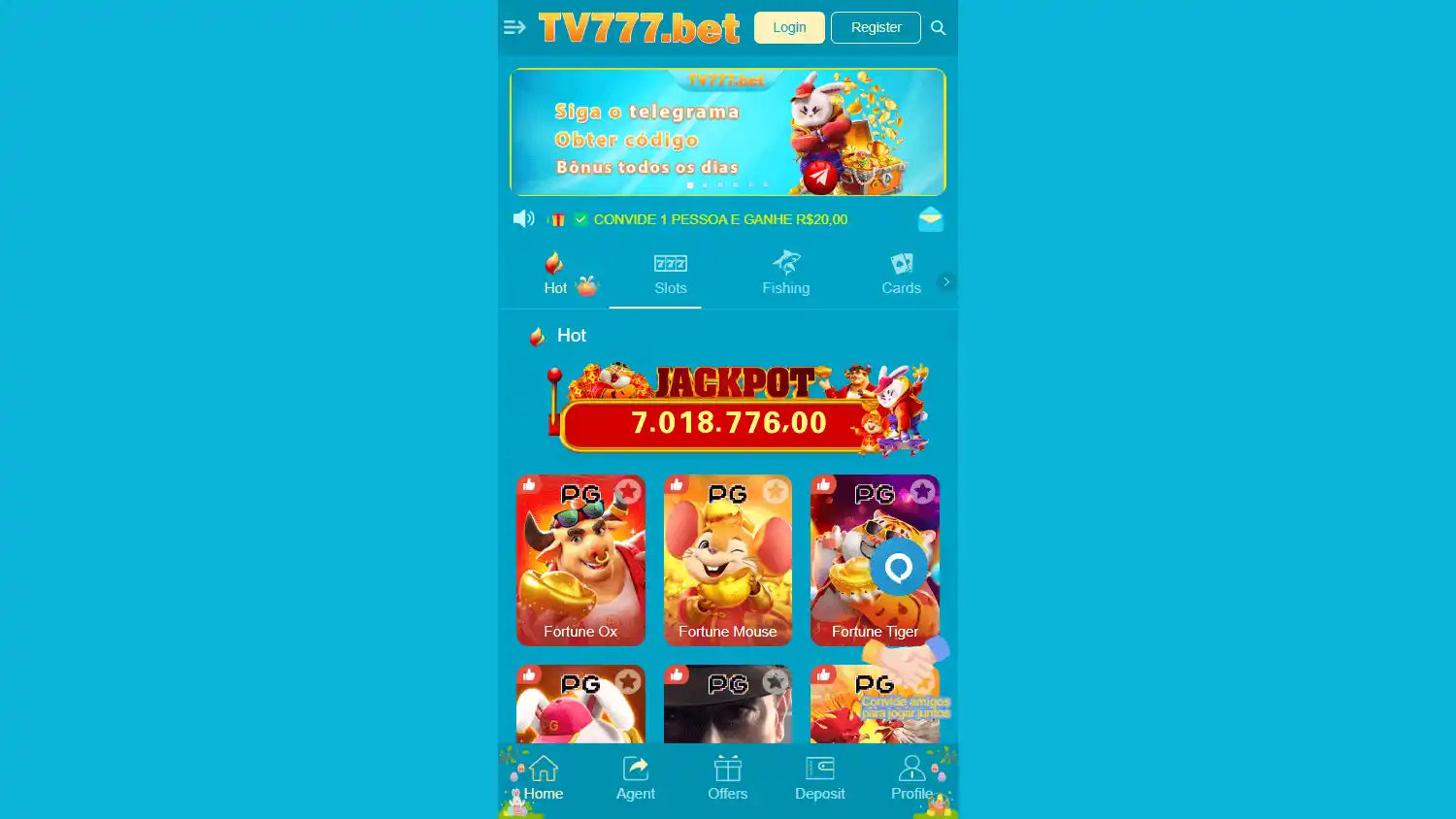 TV777.bet Casino screenshot 1