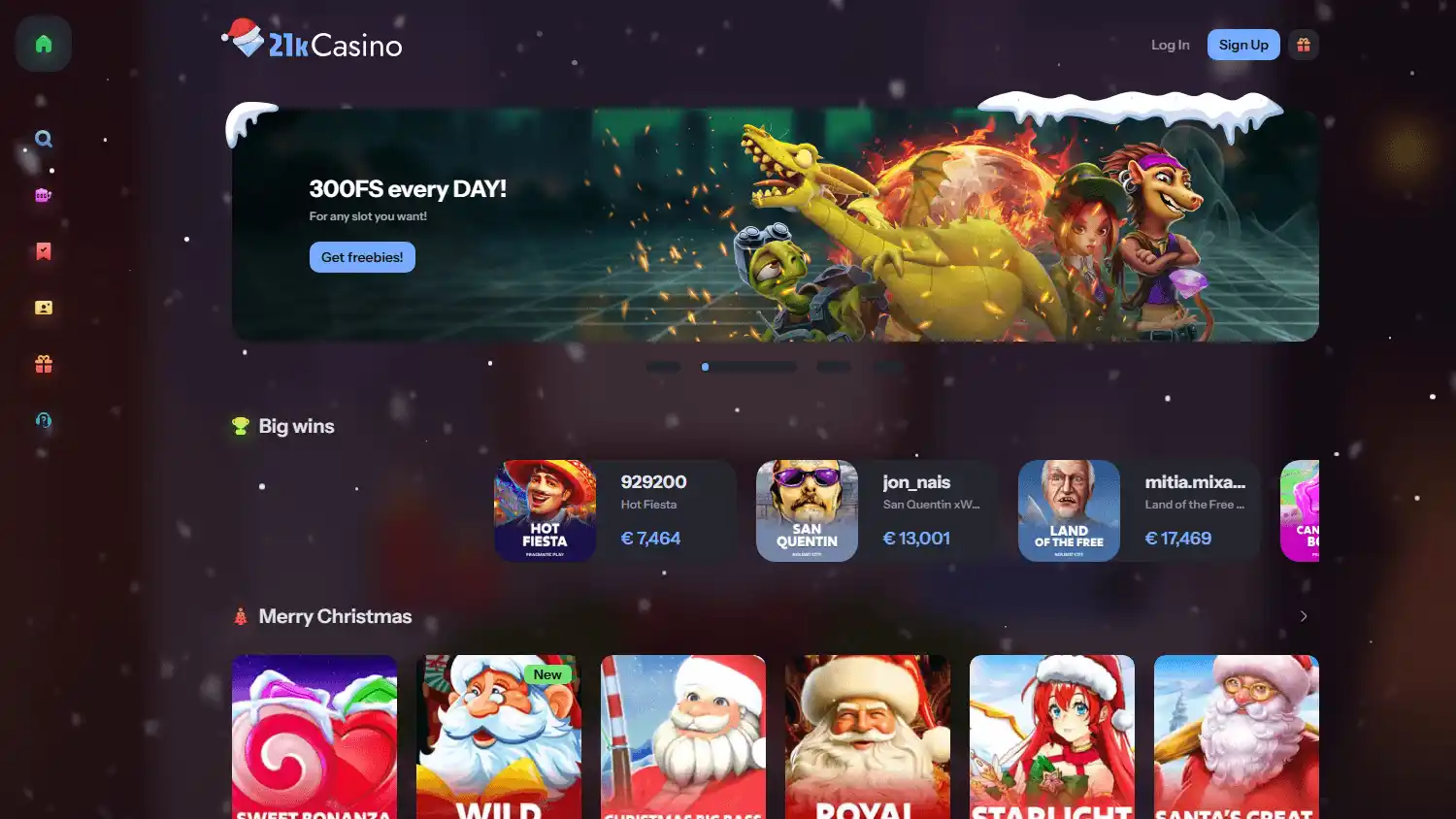 21k Casino screenshot 1