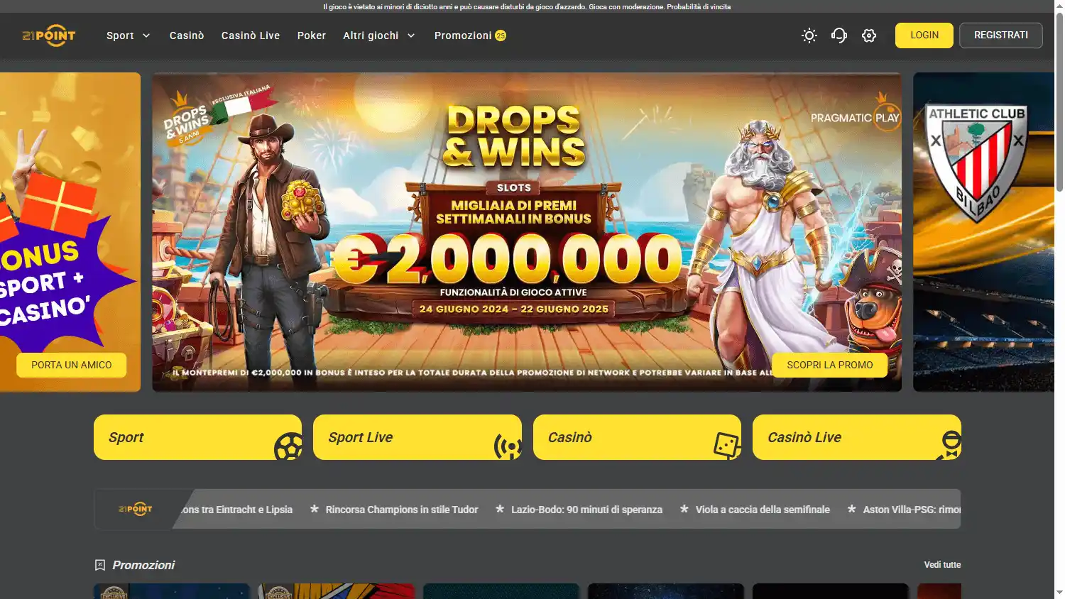 21point Casino screenshot 1
