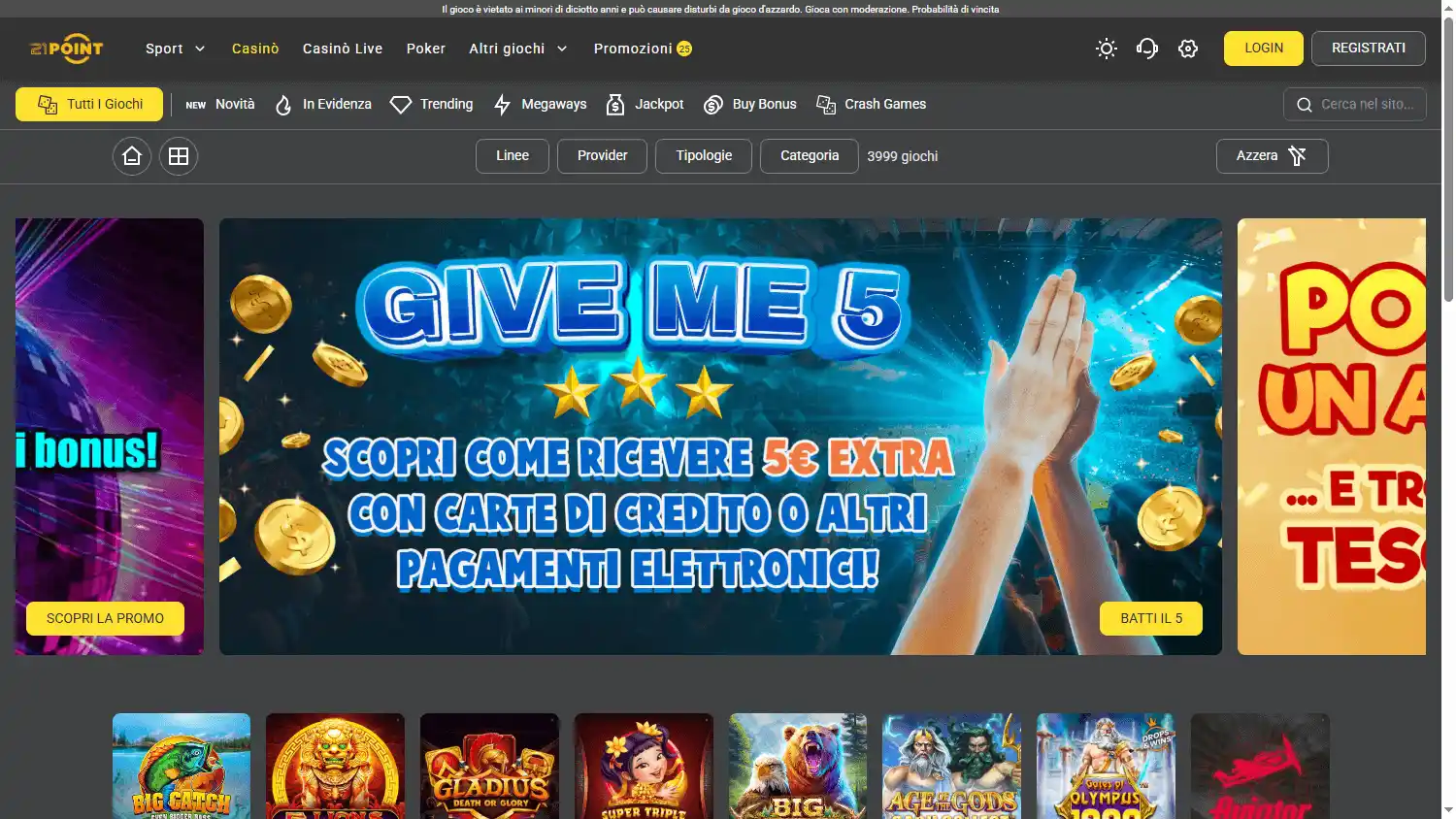21point Casino screenshot 2