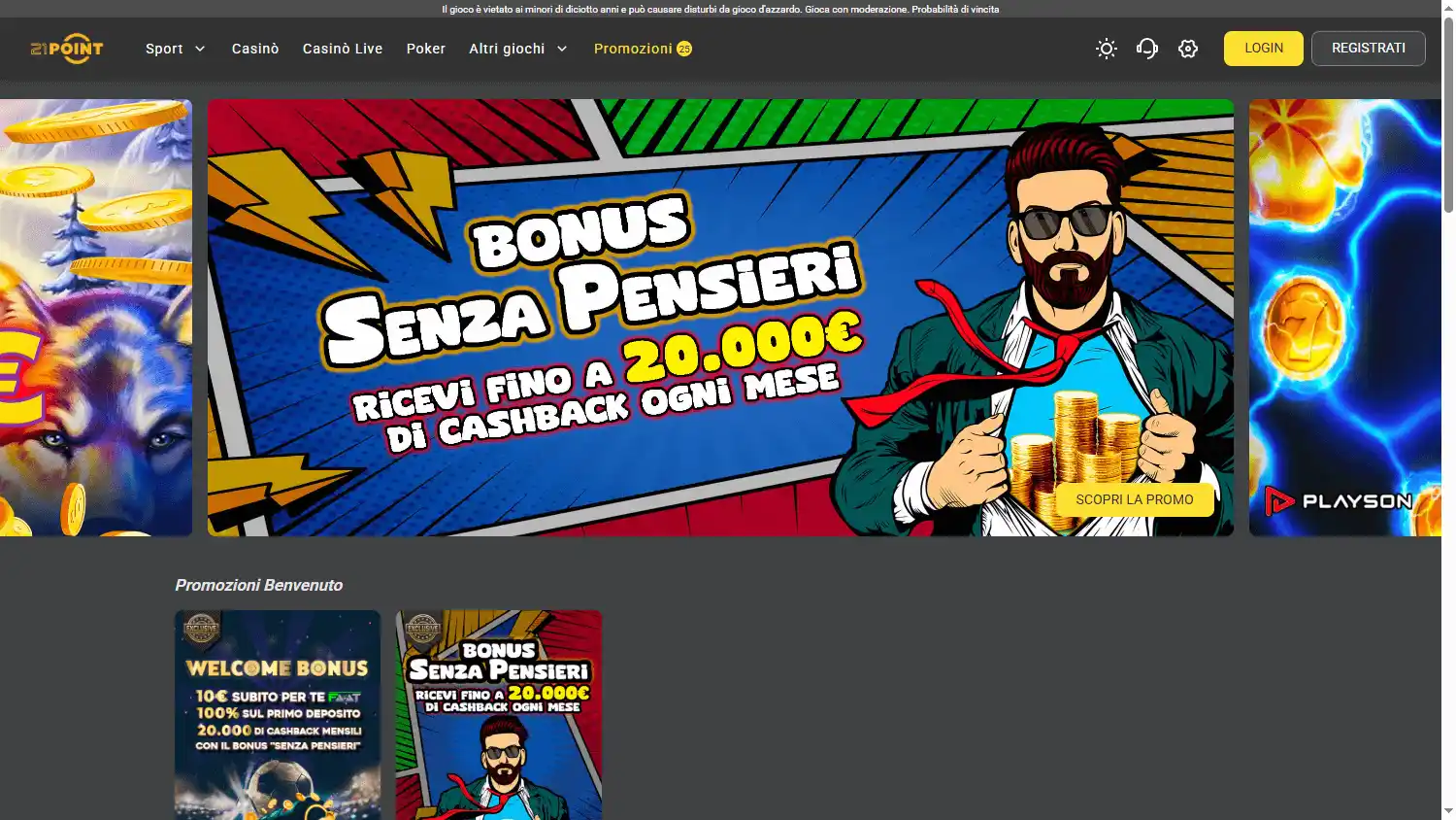 21point Casino screenshot 3