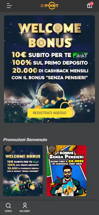 21point Casino screenshot 6