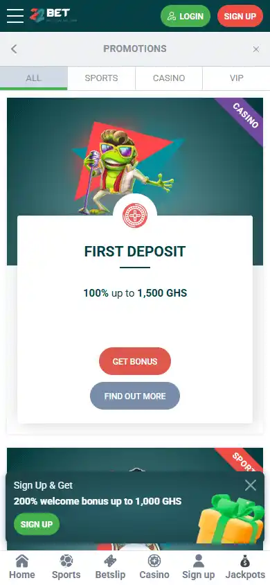 22bet Casino screenshot 6