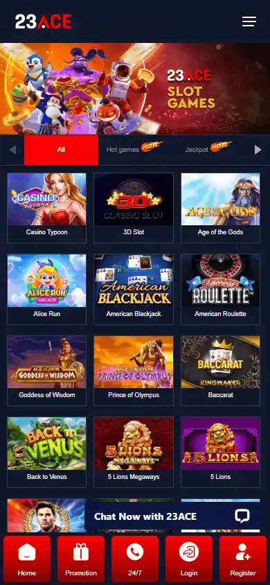 23Ace Casino screenshot 5