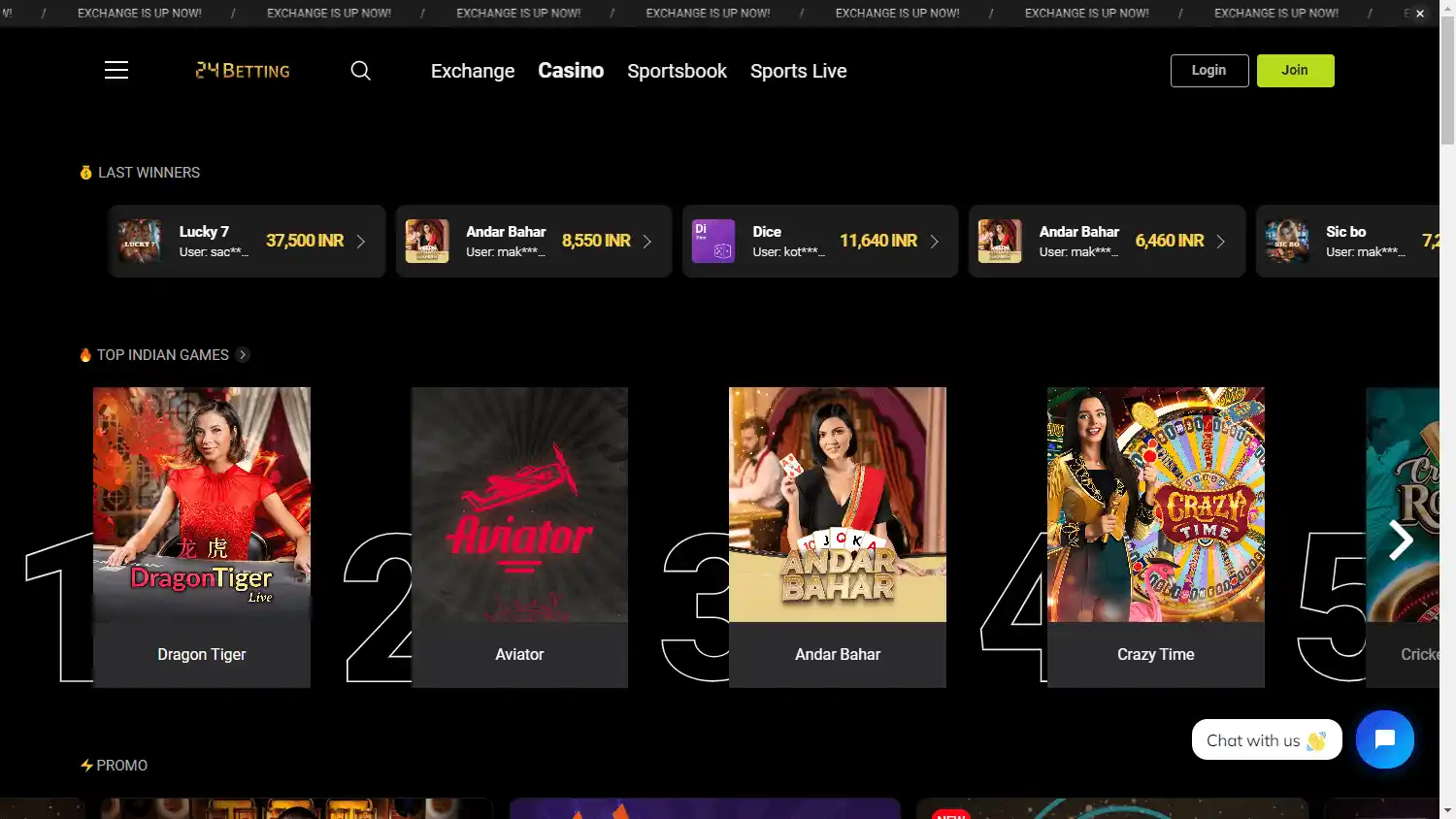 24betting Casino screenshot 2