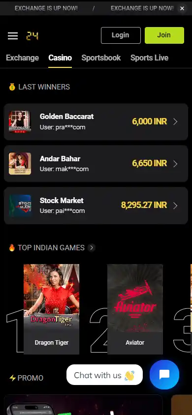 24betting Casino screenshot 5