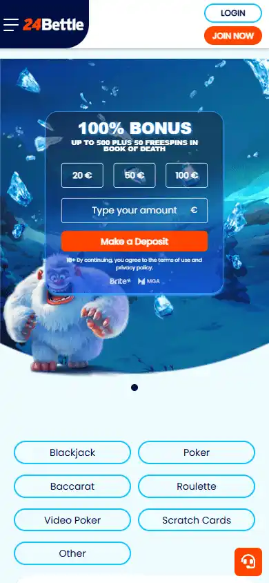 24Bettle Casino screenshot 5
