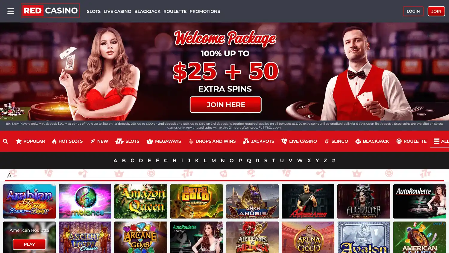 Red Casino screenshot 2