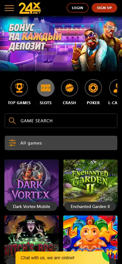 24x.bet Casino screenshot 4