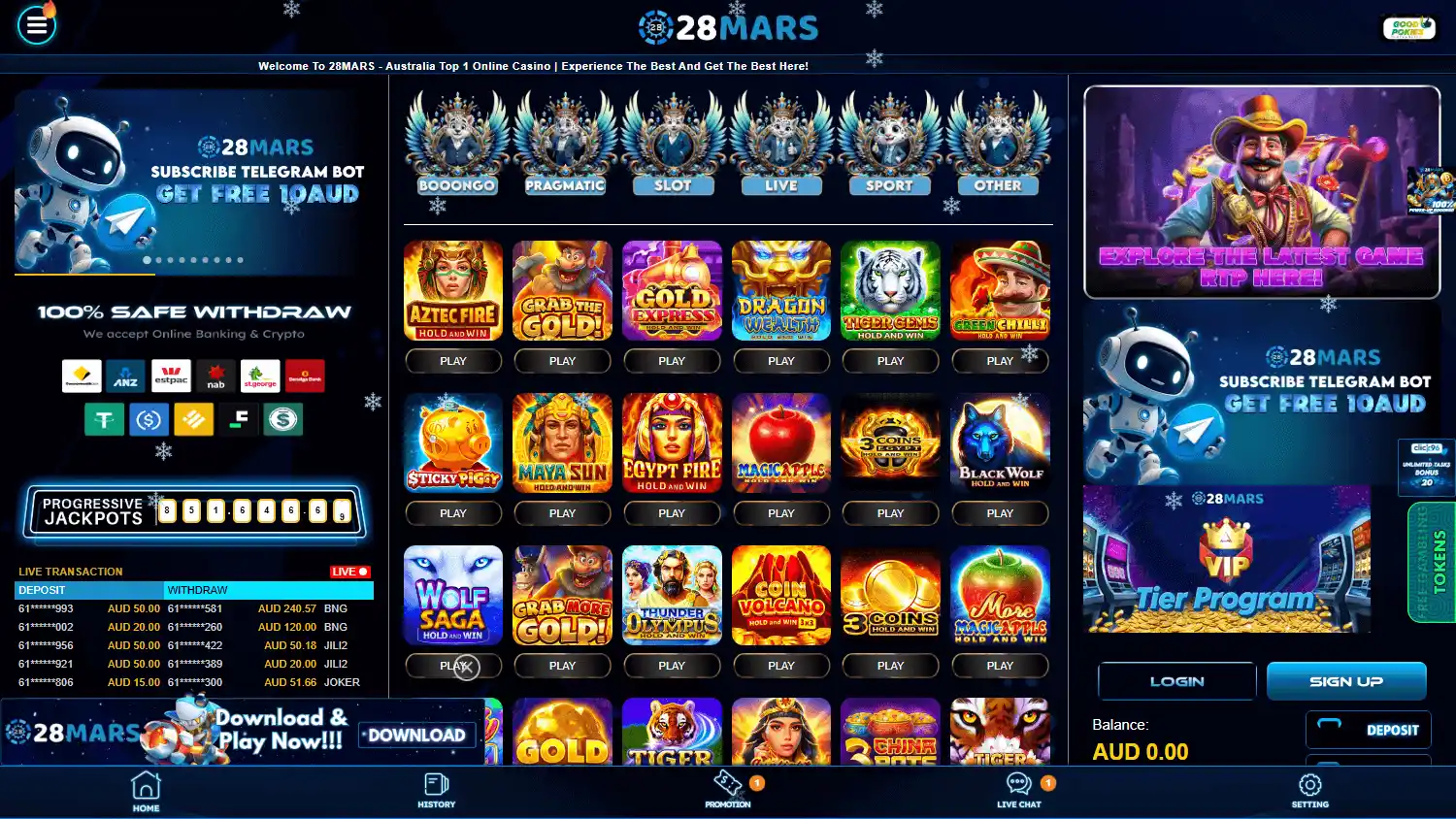 28Mars Casino screenshot 1
