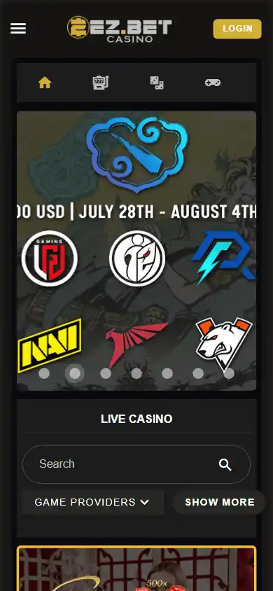 2EZ.BET Casino screenshot 3